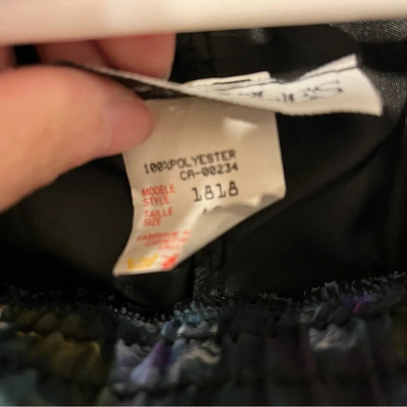 Vintage  Floral Pleated Skirt - Picture 5 of 5